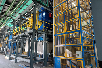 武漢某動力電池再生技術公司定制鋰電池破碎分選案例