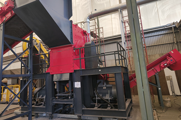 格林美定制噸包袋破碎清洗案例