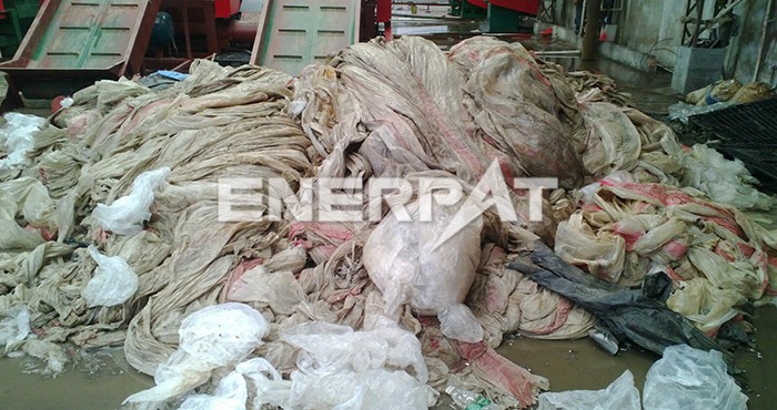 廢舊農膜破碎機