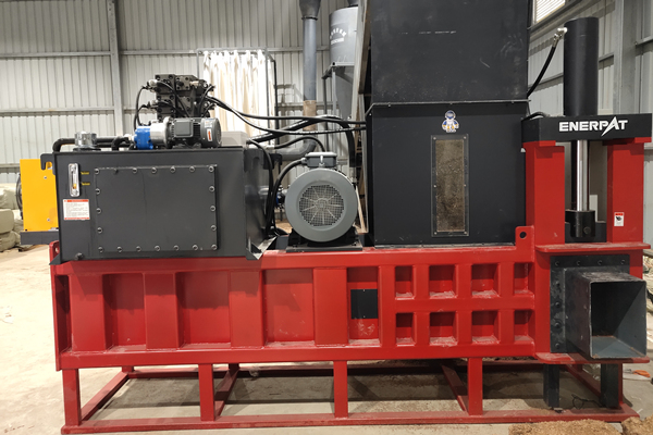 河北某印刷公司定制紙粉套袋機案例