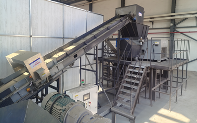 華友鈷業定制噸包袋破碎清洗造粒線案例