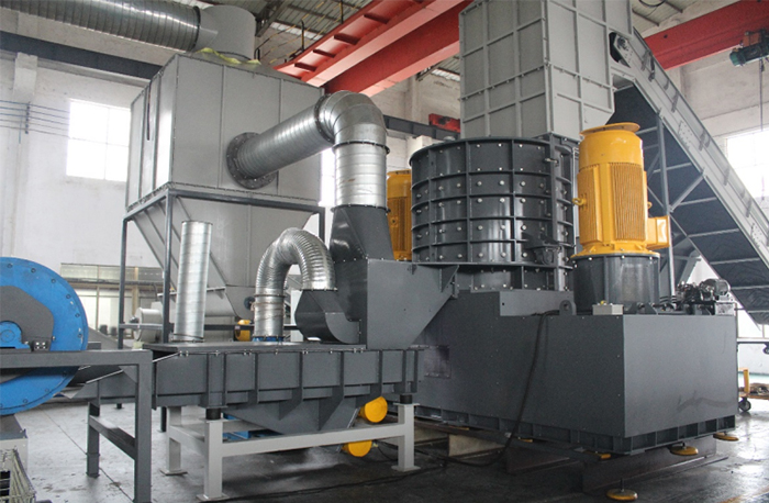 空調(diào)外殼撕碎機(jī)生產(chǎn)線(xiàn)