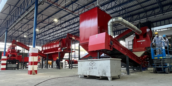 交付現場｜全球知名再生鋁集團泰國生產基地大型“錘擊式破碎分選線”成功交付