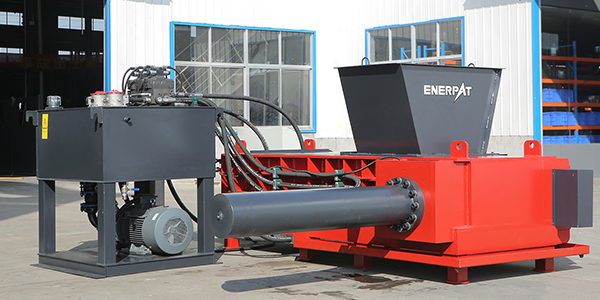 金屬邊角料壓塊機(jī)，機(jī)加工廢料回收減容神器