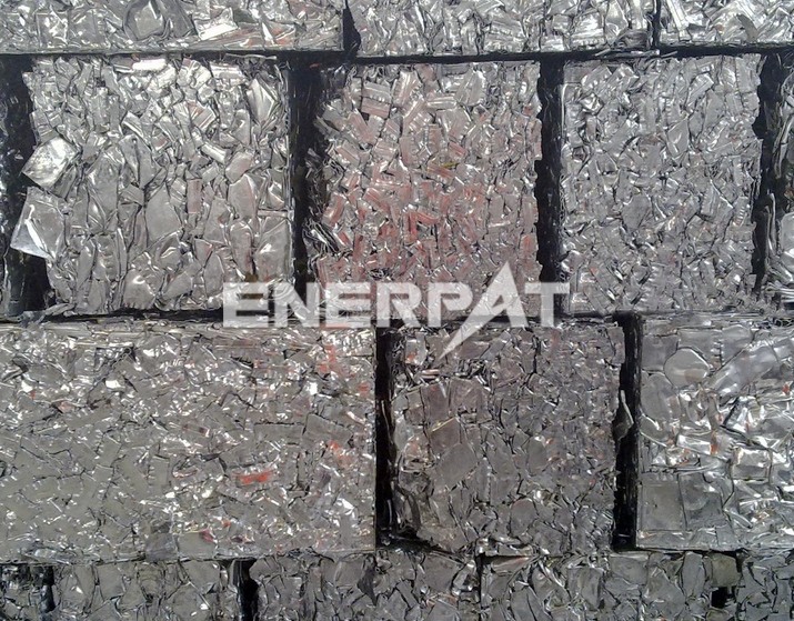 易拉罐邊角料壓塊機