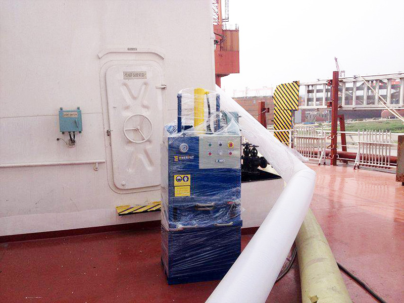 江蘇德劭與恩派特定制垃圾打包機案例